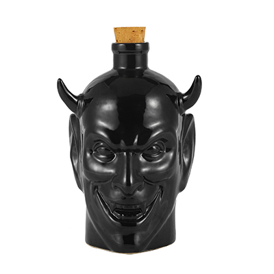 Ceramic Demon Tiki Bottle 700ml