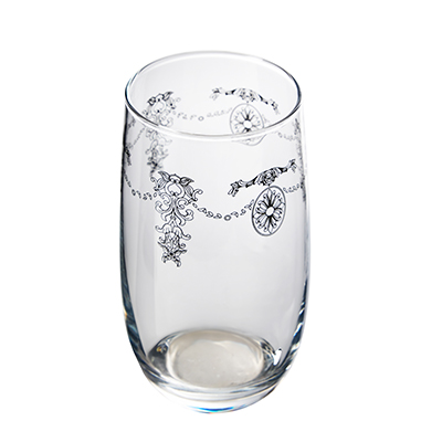 Floral Naevia Hiball Glass 490мл