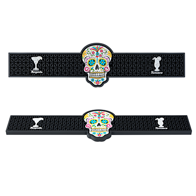 Lucky Skull Bar Mat 60 × 8.5cm