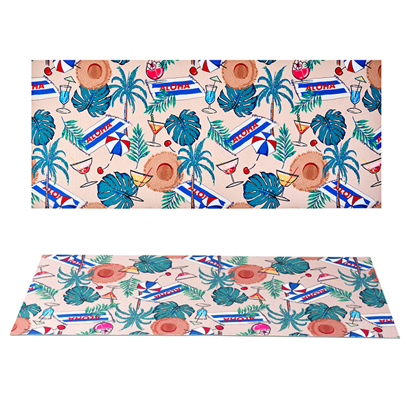 Rubber Hawaii Bar Runner 60×25cm ២