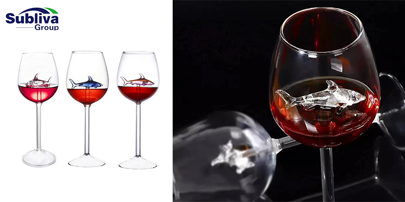 Shark Wine Glass