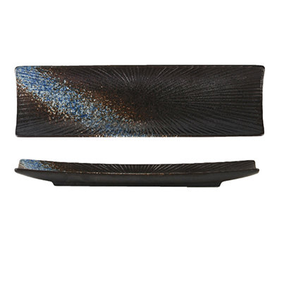 Blue Galaxy Boat Plate 29.3cm×8cm