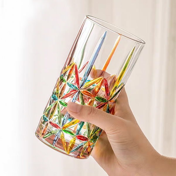 Colorful Lesbia Hiball Glass 350ml 3