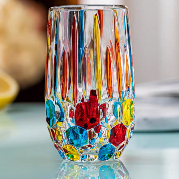 Colorful Serena Hiball Glass 400ml 2