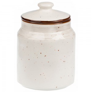 Faded Tree Rings Canister 1.3L - Brown