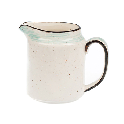 Faded Tree Rings Milk Jug 300ml - Turquoise