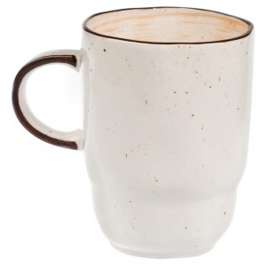 Faded Tree Rings Mug 450ml - Orange