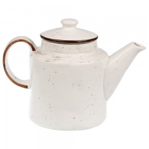 Faded Tree Rings Tea Pot 1L - Brown