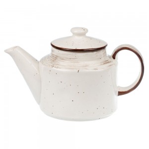 Faded Tree Rings Tea Pot 775ml - Brown