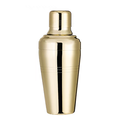 Gold Plated Japanese Luxury Cocktail Shaker 500ml