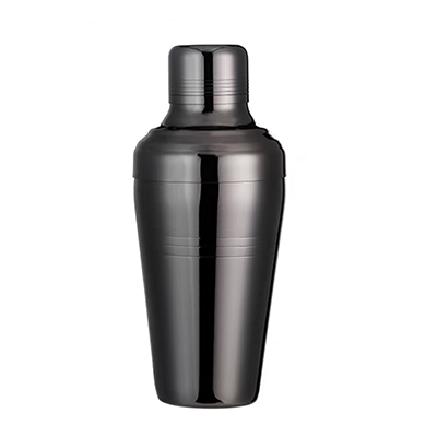 Gunmetal Black Plated Japanese Luxury Cocktail Shaker 500ml