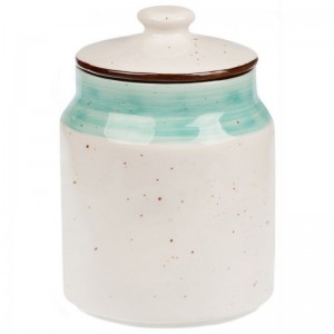 Tree Rings Canister 1.3L - Turquoise