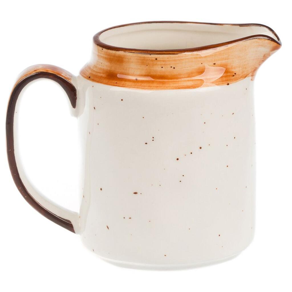 Tree Rings Milk Jug 300ml - Orange