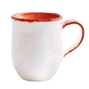 Tree Rings Mug 350ml - Dark Orange