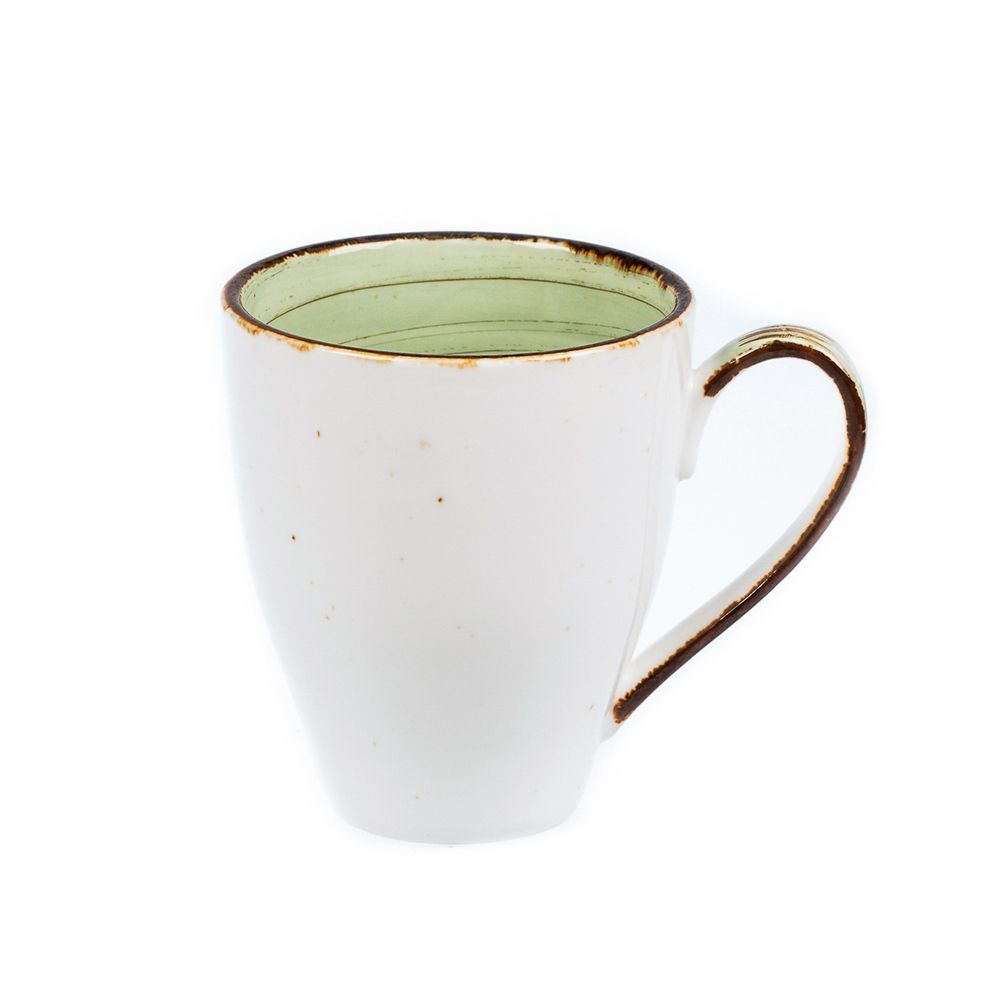 Tree Rings Mug 400ml - Light Green