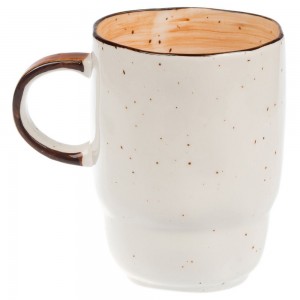 Tree Rings Mug 450ml - Orange