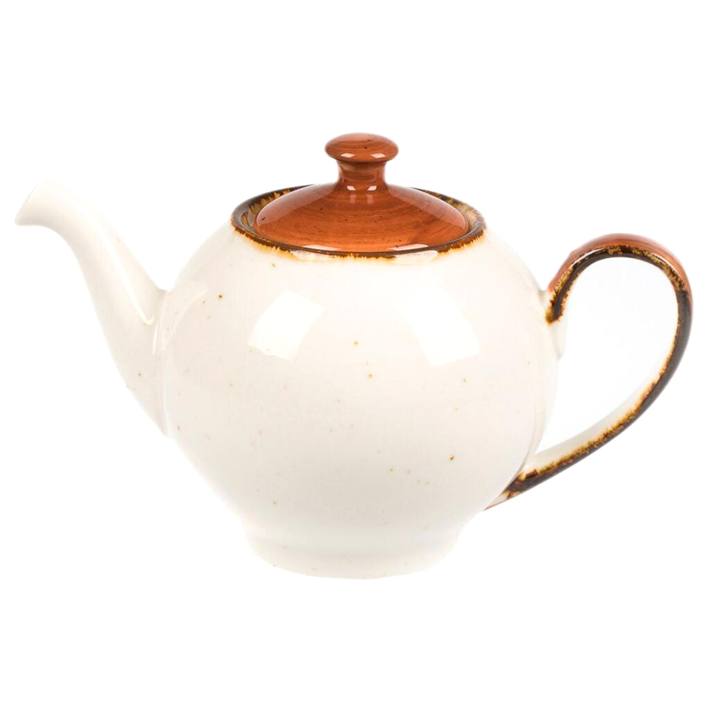 Tree Rings Tea Pot 625ml 1L - Brown