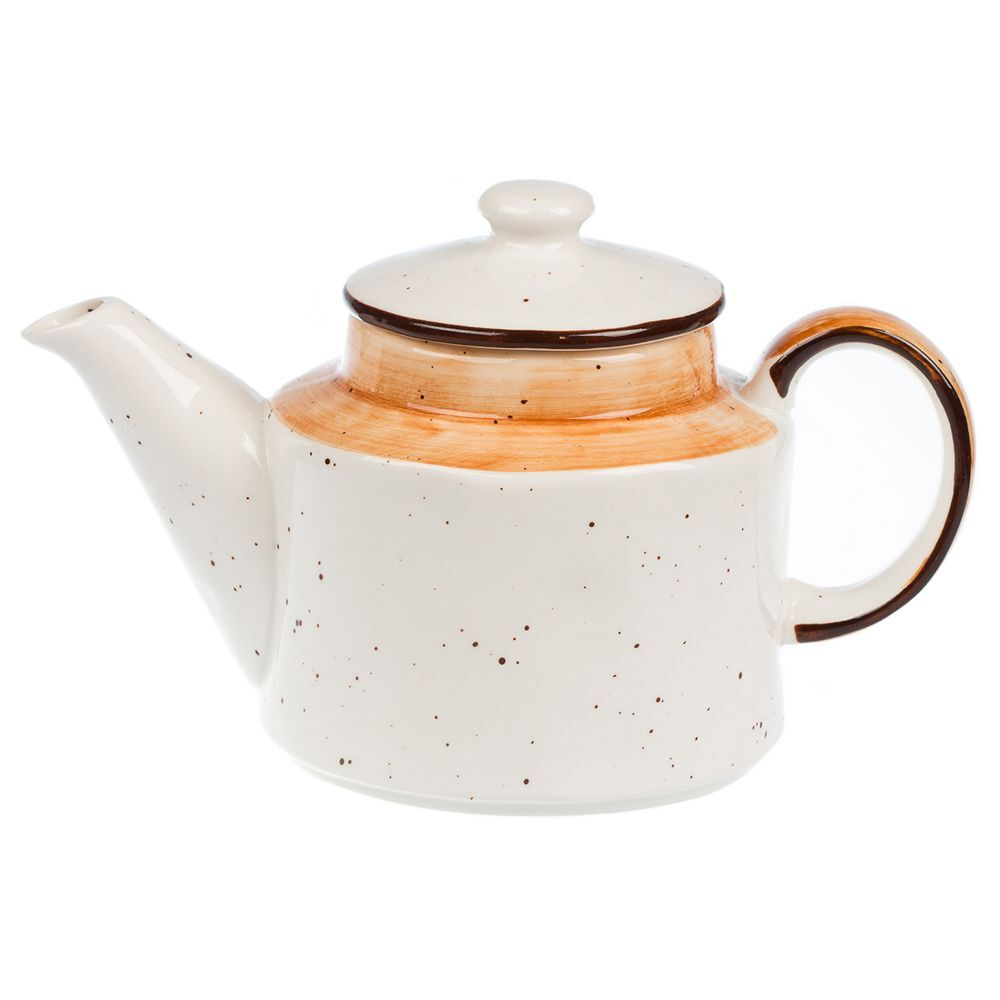 Tree Rings Tea Pot 775ml - Orange