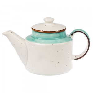 Tree Rings Tea Pot 775ml - Turquoise