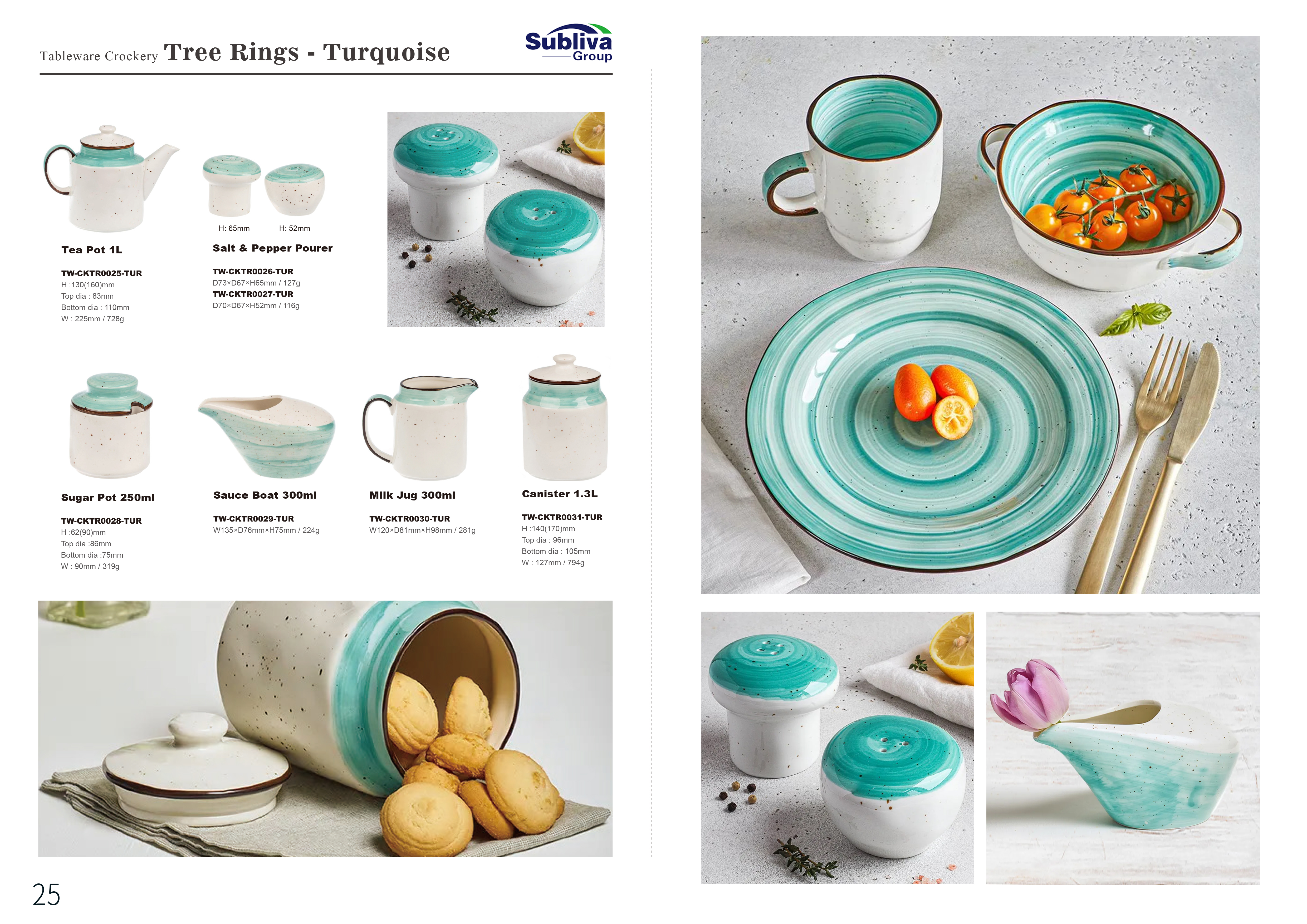 印刷版 Subliva Tableware Brochure 2024-12