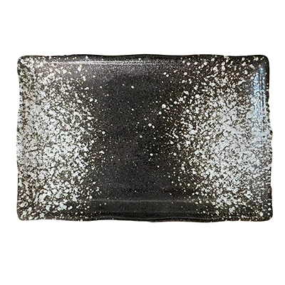 White Galaxy Rectangular Plate 20cm×13cm